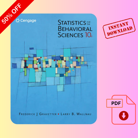 Statistics for the Behavioral Sciences | Statistics & Psychology Digital Book
